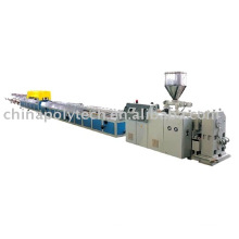 PVC profile extrusion line